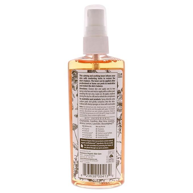 Soothing Chamomile Tonique by Eminence for Unisex - 4.2 oz Toner