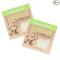 Legend's Creek Farm Goat Milk Soap - Cleansing Moisturizing Bar for Hands and Body - 5 Oz Creamy Lather, Nourishing, Gentle Natural Soap for Sensitive Skin (Bergamot Lime, Pack of 2)
