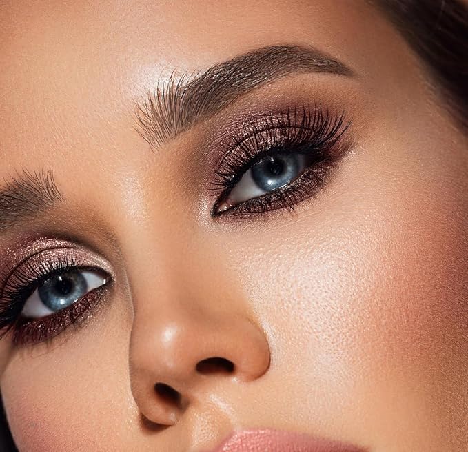 FARMASi Mechanical eyebrow pencil with brush, Deep Brown - Smudge-Proof Long-Lasting Mechanical Eyebrow Enhancer for Natural-Looking Brows (Medium Brown, 0.0027 oz)