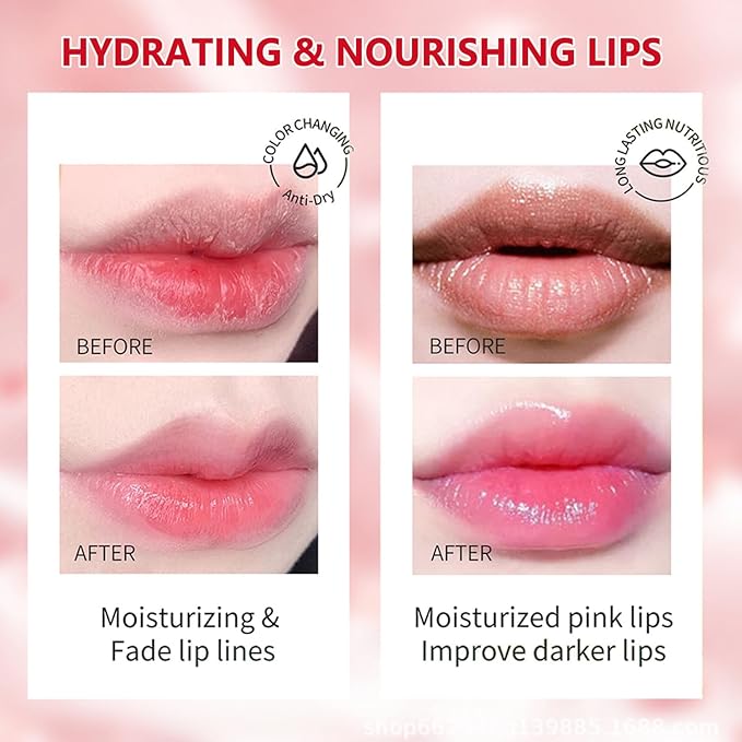 10 PCS Bee Lip Balm Honey Pot, Honey Lip Mask Bulk, Moisturizing Lip Sleeping Mask Hydrating Prevention Dry & Cracked Lip, Reduce Lip Lines and Wrinkles, Mothers Day Gifts，Bulk Gifts