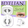 BEYELIAN Magnetic Eyelashes with Applicator Kit, Upgrade Soft Magnetic Lashes Reusable False Lashes Natural Look, No Glue Needed for Eye (Lightweight & Comfortable)