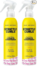 Marc Anthony Leave-In Conditioner, Strictly Curls - Shea Butter, Vitamin E & Avocado Oil Softens & Defines Coarse Curls - Sulfate-Free Anti-Frizz Styling Product For Curly, & Wavy Hair (Pack of 2)