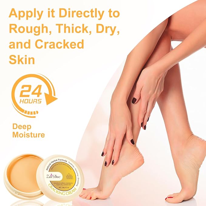 2Packs Foot Cream&Urea Cream 30 Percent for Feet, Foot Cream and Hand Cream Maximum Strength with Hyaluronic Acid, Aloe Vera for Deep Moisturizes, Callus Remover