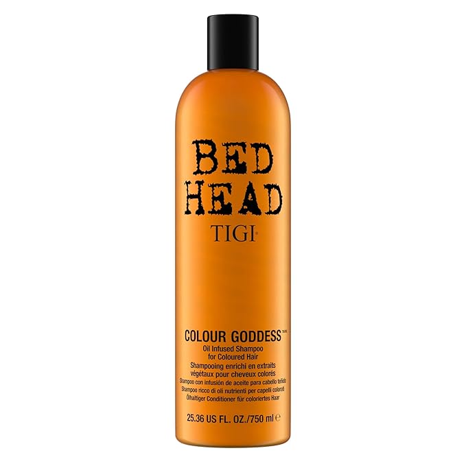 TIGI Bed Head Urban Antidotes Colour Goddess Shampoo and Conditioner Set for Dyed Hair, Color Protectant Hair Care Duo, 25.35 fl oz.(Pack of 4)