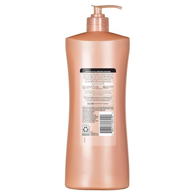 Suave Professionals Shine Shampoo Moroccan Infusion 28 oz - Pack of 4