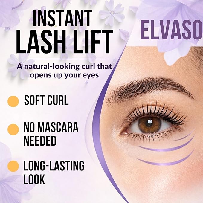 2-IN-1 Lash Lift Kit & Brow Lamination, Professional Gentle Eyelash Perm Kit with Long Lasting Curl, Salon-Quality Eyelash Lift DIY at Home with Easy Instructions
