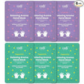 Relaxing Aroma Hand Mask, Home Spa Moisturizing Hand Gloves, 6 Pairs, For Dry Rough Hands, Hydrating Hand Treatment, Made in Korea (Peppermint + Lavender)