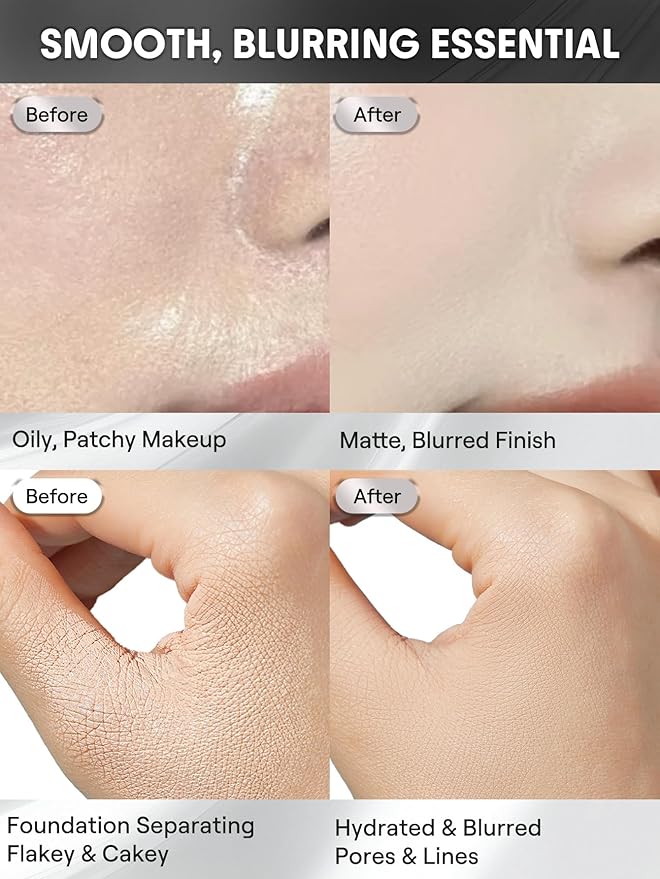 SHEGLAM Camera On Smooth & Blur Primer Mattifying Makeup Base Primer for Smoothing Skin