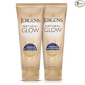 Jergens Natural Glow +Firming Self Tanner Body Lotion, Fair to Medium Skin Tone, Sunless Tanning Moisturizer with Collagen and Elastin. Helps to Visibly Reduce Cellulite, 7.5 Fl Oz (Pack of 2)