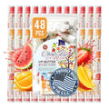 CHAP-LIP Original Lip Balm Hydrating Bulk Chap Stick with Fruit Flavors, Coconut Oil, and Cocoa Butter - Christmas Gift Stocking Stuffers Lip Therapy Pack for Men and Women - Made in the USA, 48 Pack