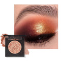 KYDA Glitter Eyeshadow Single, Sparkling Golden Brown Eyeshadow, Lasting Shimmer Pearl Eyes Shadow, Soft Blendable Formula, High Pigment Eyes Glitter Makeup, Wet Look Effect, Golden Age