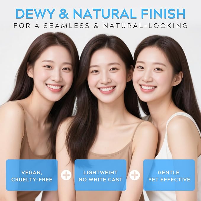 ISHERBIN 𝐶𝑒𝑛𝑡𝑒𝑙𝑙á Sunscreen SPF 50, Hyalu Cica Water-Fit Sun Serum, Face Sun Screen Long-Lasting Protection, Cen-tella Madagascar Sunscreen, NO White Cast - Dry Oily Korean Skincare (Blue 1)