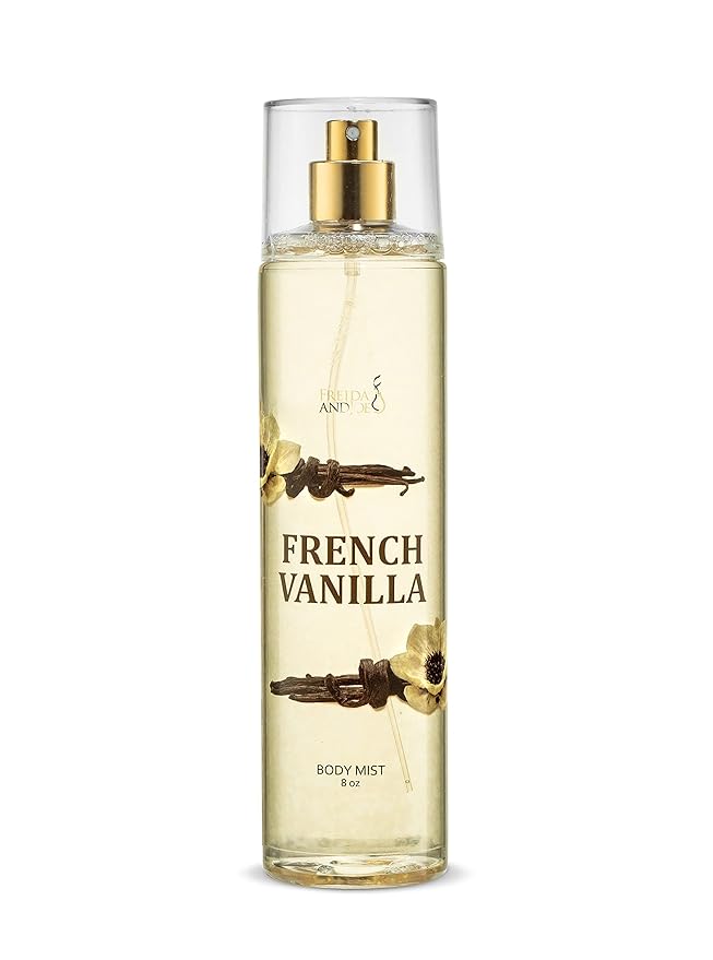 Home Spa Gift 10oz Deep Moisturizing Fragrance Body Lotion & 8 oz. Fine Fragrance Body Mist Set Luxury Self-Care Combo for Women and Girls (French Vanilla) – Mother's Day Gift for Mom