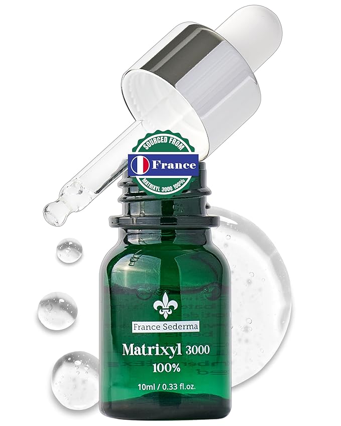 Matrixyl 3000 Peptide Serum – Helps Smooth Fine Lines Appearance, Gentle Retinol Alternative, DIY Mix-In Booster, 0.33 fl oz (10ml), Skincare, Pure Peptide Complex Anti-Aging Facial Ampoule