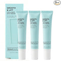 Global Beauty Care Smooth & Lift Collagen Eye Cream - Refining Under Eye Treatment to Support Skin Elasticity with Peptides, Hyaluronic Acid, Squalane & Vitamin E Formula, 0.5 fl oz (3 Pack)