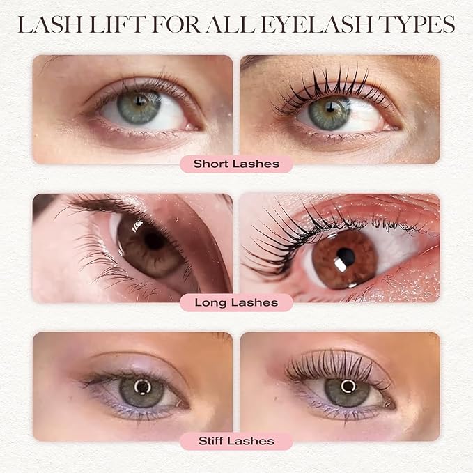 LASHVIEW Lash Lift Kit,Eyelash Perm Kit,Liquid Set,Semi-Permanent,Curling Perming,Wave Lift Extension Perm Se