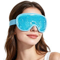 NEWGO Cooling Eye Mask for Puffy Eyes, Cold Eye Mask Eye Ice Pack for After Eyes Surgery, Tension Stress Relief, Itchy Eyes, Headaches, Dark Circles - Blue