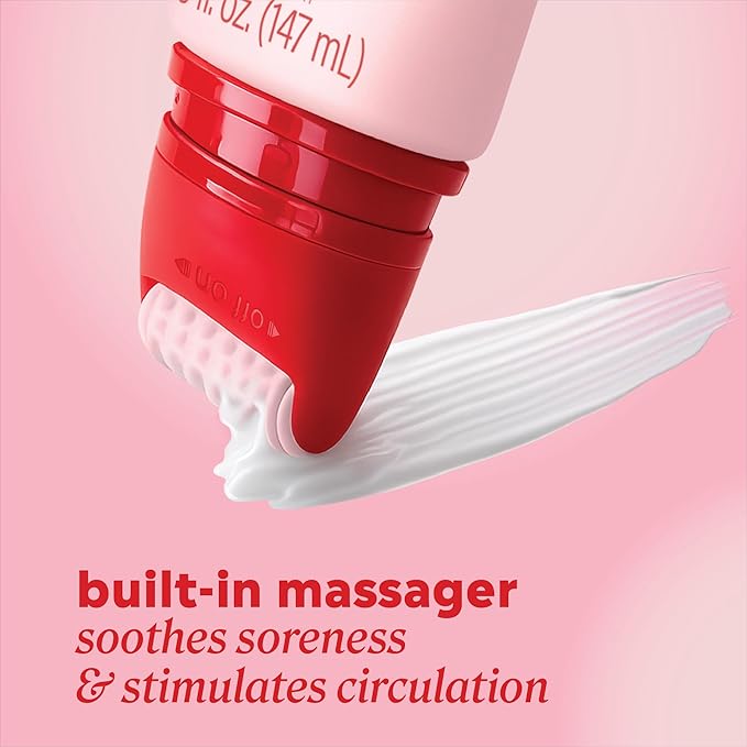 Onyx Professional Sole Soother Foot Cream, Vanilla Coconut Scent, 5 fl oz - Built-In Foot Massager, Urea Foot Cream that Massages & Moisturizers Feet
