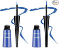 wet n wild MegaLiner Liquid Eyeliner - Voltage Blue (Pack of 2)