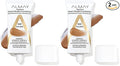 Almay Anti-Aging Foundation, Smart Shade Face Makeup with Hyaluronic Acid, Niacinamide, Vitamin C & E, Hypoallergenic-Fragrance Free, 500 Golden, 1 Fl Oz (Pack of 2)