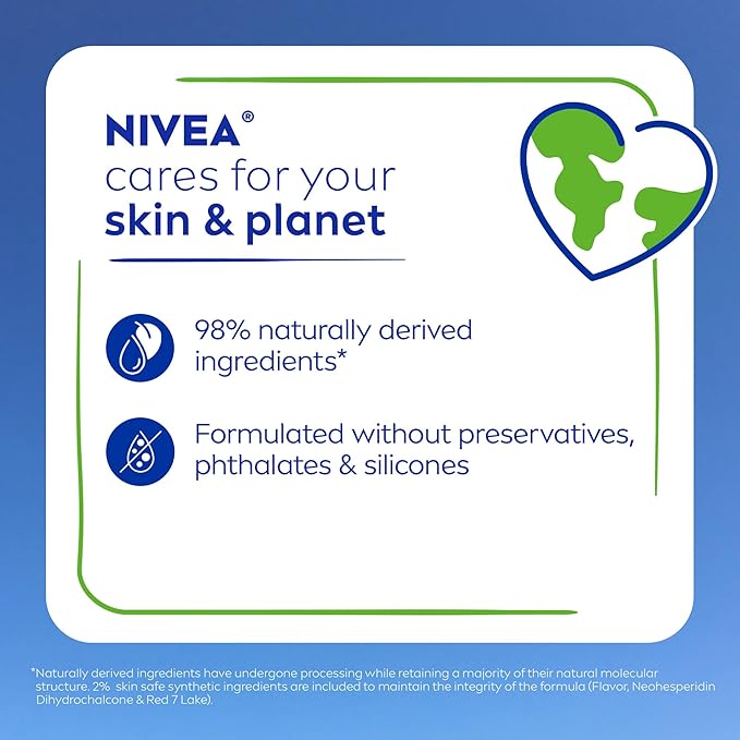 NIVEA Shimmer Lip Care, Shimmery Lip Balm Pack with Shea Butter, Nourishing Oils and Vitamin C & E, 3-in-1 Moisture, Repair and Shimmer, 0.17 Oz Stick, Pack of 48