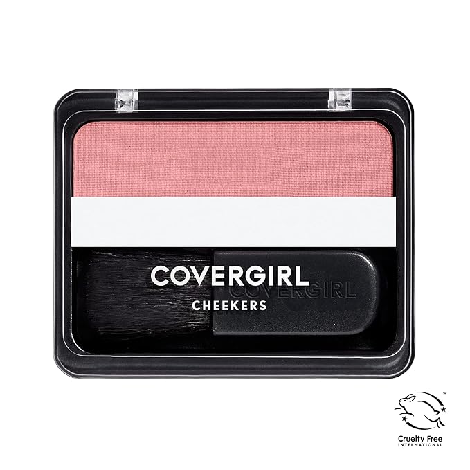 COVERGIRL - Cheekers Blush, Soft, blendable, lightweight formula, easy & natural look, 100% Cruelty-Free