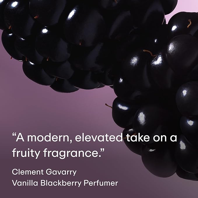PHLUR Vanilla Blackberry Body Mist, 3 Fl Oz - Hair and Body Perfume for Women, Vanilla Perfume Body Spray with Blackberry, Raspberry Blossom and Warm Amber Fragrance