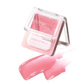 JUDYDOLL Glow Blush Balm,85% Essence-Infused,Hydrating, Buildable&Non-Patchy Cheek Color with Puff,Dewy Finish,Lightweight Blush for Cheeks, Cool Toned Blush (01 Spring Awake)