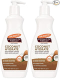 Palmer's Coconut Oil Formula Body Lotion for Dry Skin,Hand & Body Moisturizer with Green Coffee Extract & Vitamin E,Pump Bottle,13.5 Fl Oz,(Pack of 2)