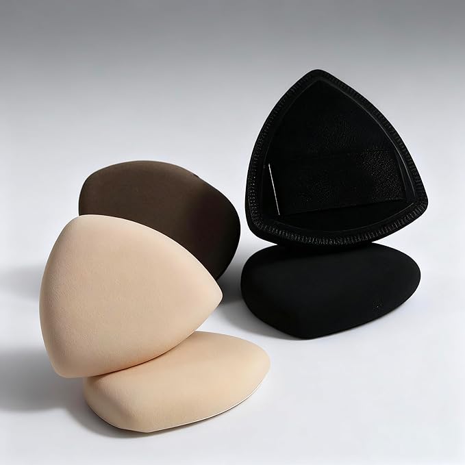 Makeup Sponge Puff Set, Large Beauty Puff for Quick Flawless Makeup, Concealer Powder Puff for Liquid & Cream Foundation 4PCS