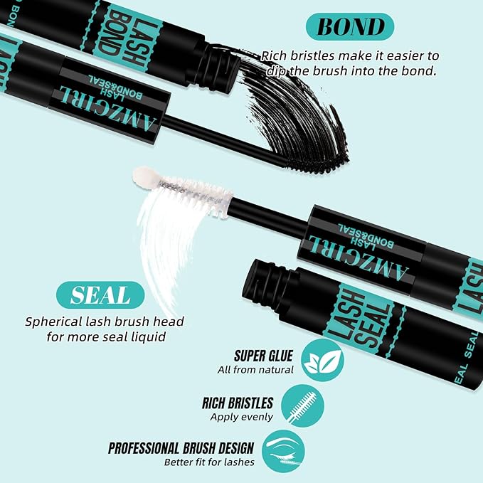 Lash Clusters Kit,DIY Individual Lashes Extension Kit,Lash Bond And Seal,Lash Remover For Eyelashes Extensions,Lash Applicator Tool For False Eyelash Cluster Kit（320PCS, Colorful 40D, 9-16mm）