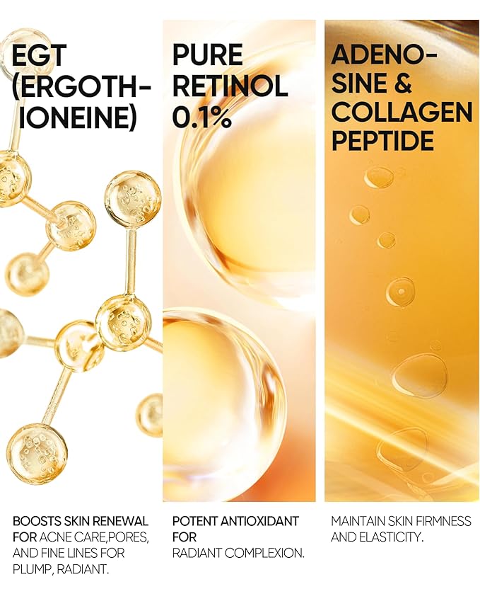 SKINTIFIC Retinol Skin Renewal Serum for Face, Blemish Care, Oil Control & Pore Minimizing, Refines Skin Texture, Lightweight, Fragrance-Free, Daily Night Serum for All Skin Types from Age 20+