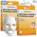 Vitamin C Face Mask – Overnight Hydrogel Care for Dark Spots, Fine Lines & Dry Skin – Dermatologist Tested, Anti-Aging, Korean Skin Care – Clean Beauty, Glass Skin Glow – Pack of 10