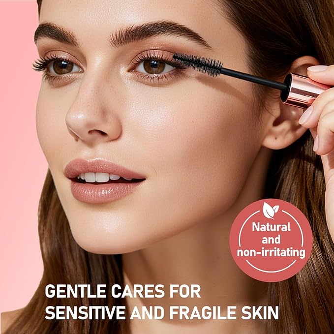 Mascara Liquid Lash Extensions, Lengthening & Volumizing Liquid Lash Extensions, Tubing Formula for Volume & Lift - Smudge, Flake & Fade Proof - Nourishing Formula Safe for Sensitive Eyes - 2 Pack