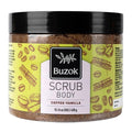 Coffee-Vanilla Body Scrub – Exfoliating Salt Scrub for Body Cleansing & Smoothing – Warm Coffee & Vanilla Scent – For Shower & Bath Use