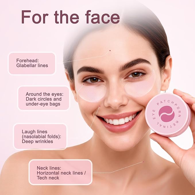 Under Eye Patches Revive Under Eye Patch Retinal Eye Patches for Women and Men eye patche for puffy eyes and dark circles Puffy Eyes Undereye Bags Birthday Gifts for Women Travel Essentials- (60 PC)