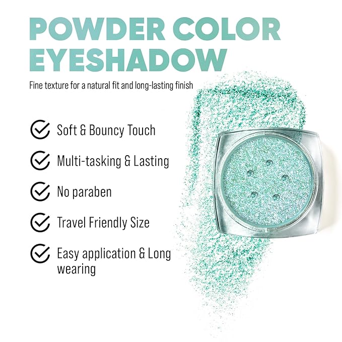 Glitter Eyeshadow, Eye Makeup, Eyeshadow Powder Glitter, STAR POWDER Shine and shimmer, NO Animal Testing & Cruelty Free 1g/ 0.03OZ (138)
