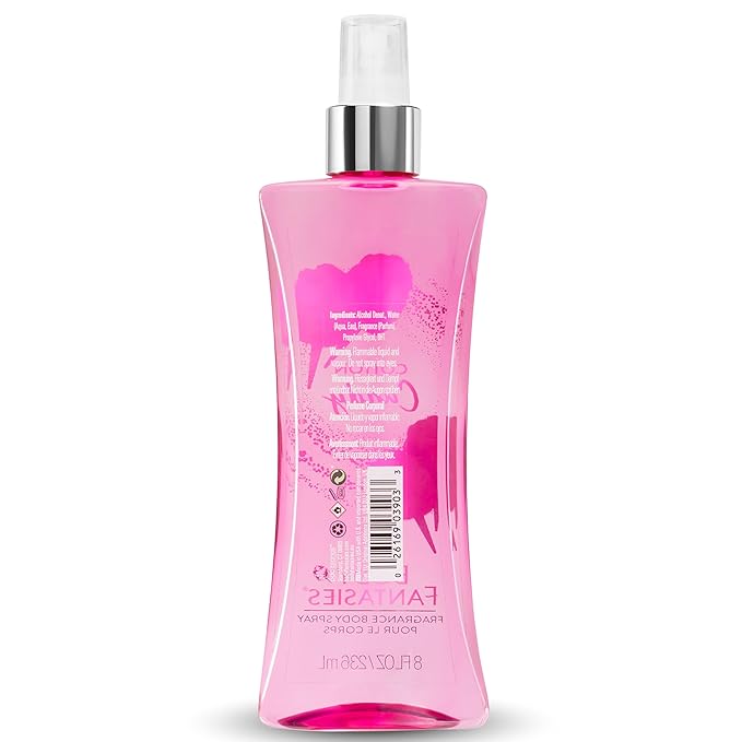 Body Fantasies Signature Fragrance Body Spray, Cotton Candy, 8 Fluid Ounce