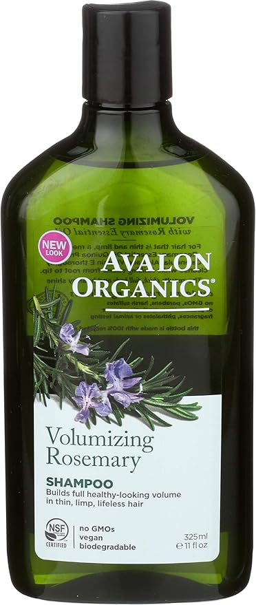 Avalon Organics Shampoo Volumizing Rosemary, 11 oz