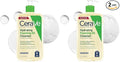 CeraVe Hydrating Foaming Oil Cleanser,Moisturizing Oil Cleanser for Face & Body,Squalane-Oil + Hyaluronic Acid + Ceramides,For Dry to Very Dry Skin,Fragrance Free & Residue Free,19 FL Oz,(Pack of 2)