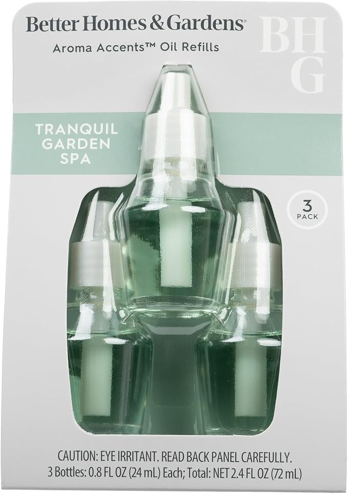 Aroma Accent Oil Refills (3pack) (Tranquil Garden Spa)