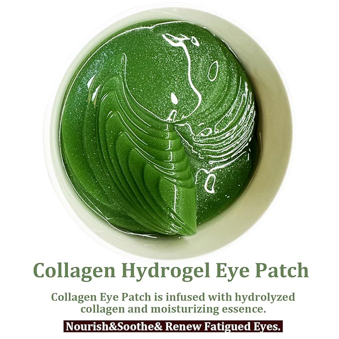 Aloe Vera Eye Mask– 60 Pcs, Collagen Under Eye Patches, Patches For Dark Circles and Puffiness, Eye Patches For Puffy Eyes, Revitalize and Moisturize, Suitable For Men and Women