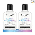 Olay Face Moisturizer, Active Hydrating Beauty Fluid Lotion, Original Facial Moisturizer, 4 Oz. (Pack of 2)