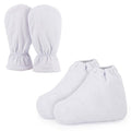 Paraffin Bath Mitts, Segbeauty Thick Snug Elastic Opening Paraffin Wax Glove and Bootie with Double Terry Clothes for Heat thera-py, Hand and Foot Bags for Thermal SPA treat-ment, Paraffin Machine