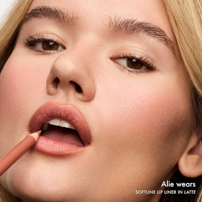 Summer Fridays SoftLine Lip Liner Pencil - Creamy, Long-Lasting Matte Lip Pencil for Sculpted Definition - Skin Care Infused Makeup with Hyaluronic Filling Spheres + Jojoba Oil - Latte (1.02 g)