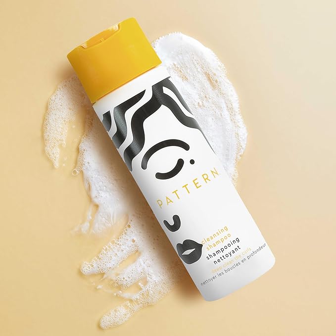 PATTERN Beauty by Tracee Ellis Ross Cleansing Shampoo w Aloe and Matcha Green Tea for Curly Hair, Get the Benefits of Clarifying Shampoo