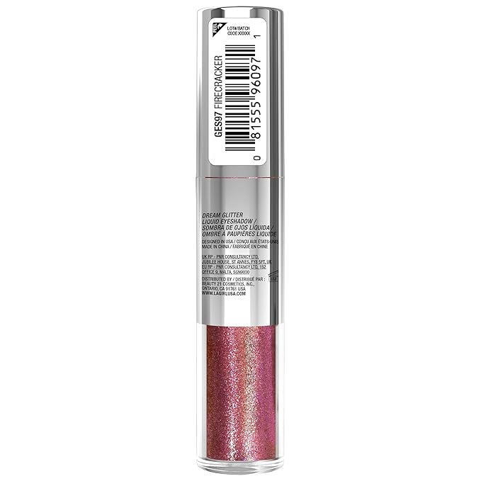 L.A. Girl Dream Glitter Eye Topper, Firecracker GES97