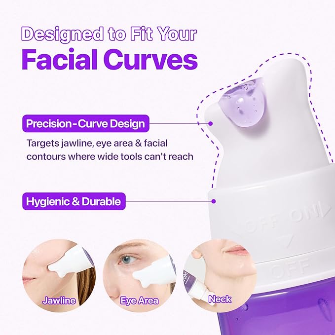 Botide Plumping Serum + Built-in Ceramic Gua Sha – 2-in-1 Daily Sculpting & De-Puffing Routine 20 Types of Peptides + 8-Type Hyaluronic Acid Firming K-Beauty Serum (2.02 fl.oz)