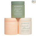 Body Prescriptions Exfoliating Body Scrub – Body Cleanser for Nourished, Ultra-Smooth Skin, Honey Citrus, Coconut Almond, and Sweet Mint