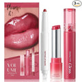 3PCS Lip Combo Set — Matte Lip Liner Pencil, Hydrating Tint Lipstick & Shine Gloss, Non-Sticky Long-Lasting Plumping Lip Makeup Kit for Women, Volume Sculpt Trio, 01